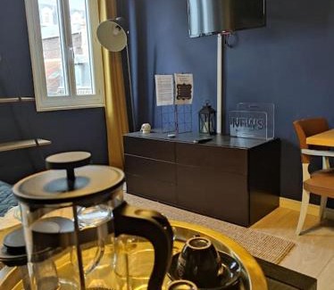 Gare-Jouvenet Apartamento | Vintage studio Rouen Beauvoisine