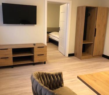 Schwedt/Oder Apartamento | VIP Apartment 4A 2 Zi 40qm Küche Bad