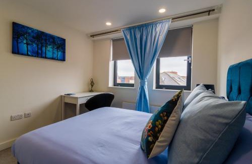 Bedford Apartamento | Virexxa Bedford Centre - Executive Suite - 2Bed Flat with Free Parking & Gym