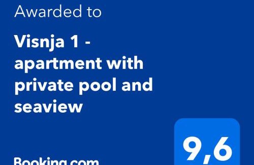 Vrbnik Apartamento | Visnja 1 - apartment with private pool and seaview