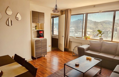 Providencia Apartamento | Vista al Costanera