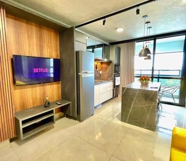 Jardim dos Estados Apartamento | Vista Ampla e Estilo Industrial nesse Lindo Loft