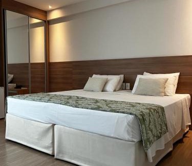 Pedra Azul Apartamento | Vista Azul Apart Hotel - Suítes com vista para a mata de pinheiros