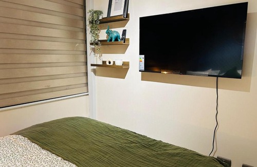 Las Rejas Apartamento | Vista cordillera, Nórdico, 2D2B en suites,parking