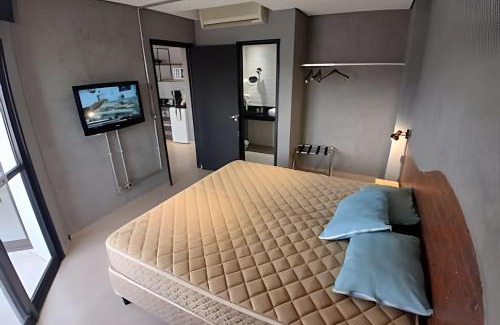 Boqueirao Apartamento | Vista Espetacular: Onde o Mar Encontra o Céu