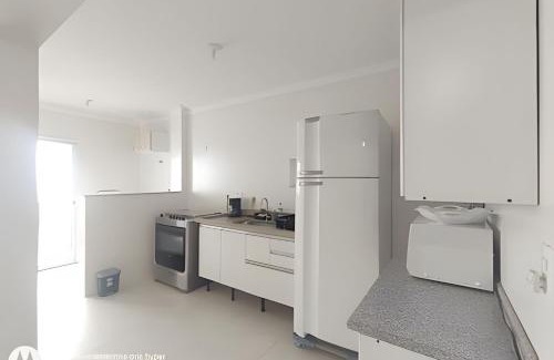 Boqueirao Apartamento | Vista Mar, 100M Praia, Varanda Gourmet, AREJADO, Ar Condicionado -2VG - 8 Pessoas