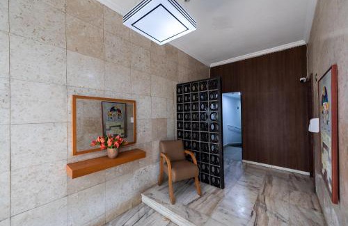 Santos Apartamento | ViSTA MAR GONZAGA com Wi-Fi e Enxoval