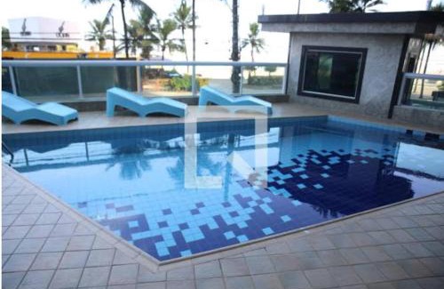Vila Assuncao Apartamento | Vista Mar, Pé areia, Piscina, 2Vagas, 2 Dort, 80Mt, Aceita Pets