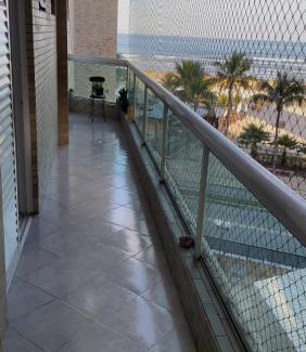 Vila Assuncao Apartamento | Vista Mar, Pé areia, Piscina, 2Vagas, 2 Dort, 80Mt, Aceita Pets