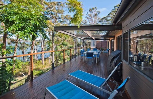 Smiths Lake Casa | Viste dell aqua ~ Spa ~ 5hp Lancha ~ Kayaks ~ Wi-Fi ~ Mesa de billar ~ Foxtel ~ Petstay al aire libre