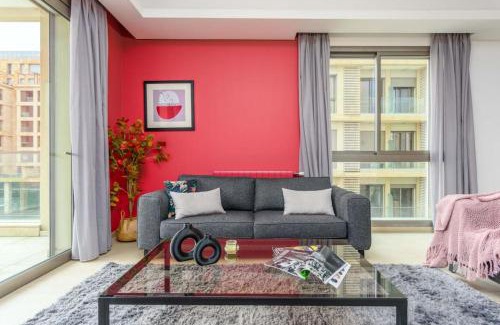 Dbayeh Apartamento | Viva - Elegant 3-BR Apt & Balcony at Waterfront Dbayeh