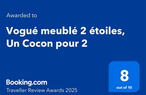 Vogue Apartamento | Vogué meublé 2 étoiles, Un Cocon pour 2