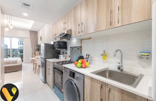 Dubai Sports City Apartamento | Vogue Studio at Hera Tower Sports City