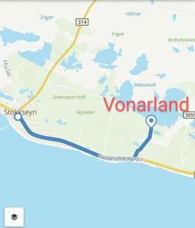 Stokkseyri Casa | Vonarland hús með einu svefnherbergi