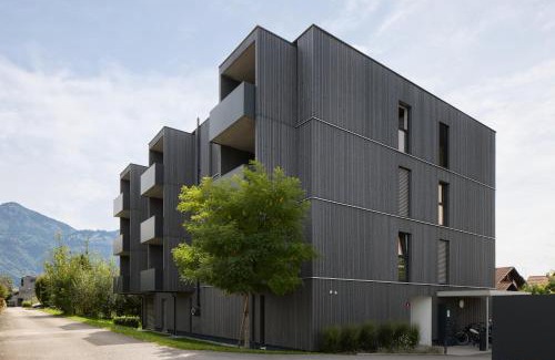 Dornbirn Apartamento | VORALIVING - Modernes Neubau Apartment Toplage - Perfekt für Business & Urlaub - WLAN, 24 7 Check-in