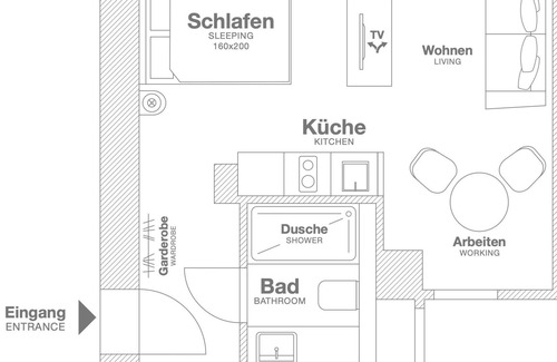 Gesundbrunnen Apartamento | Vrbo Property