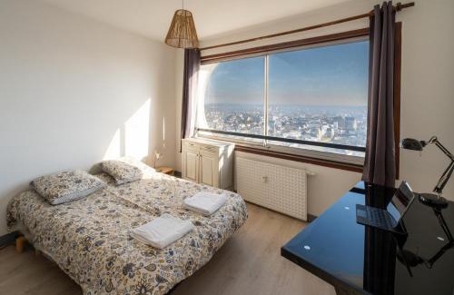 Bourg-l'Eveque Apartamento | Vue imprenable - Garage privé