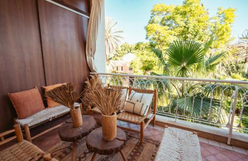 Majorelle Apartamento | vue imprenable sur les jardins de la villa d Yves saint Laurent