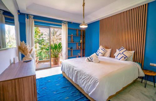 Majorelle Apartamento | vue imprenable sur les jardins de la villa d Yves saint Laurent