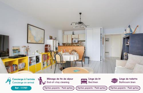 Erquy Apartamento | Vue mer à 50m plage - Appartement pour 4