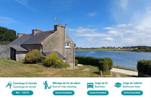 Plouguerneau Apartamento | Vue mer - Maison avec jardin pour 2