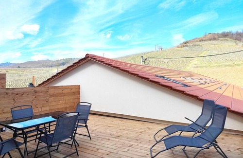 Bergheim Apartamento | Vue splendide au coeur des vignes