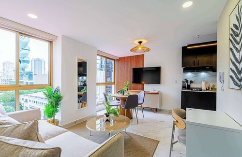Obarrio Apartamento | w* | Central 1BR in Vibrant Obarrio