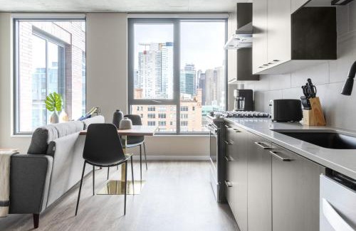 West Loop Apartamento | W Loop Studio w Pool Gym nr Restaurant Row CHI-264