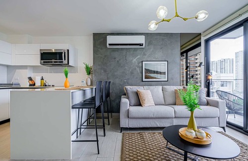 San Francisco Apartamento | w* | Elegant 1BR with Balcony in San Francisco