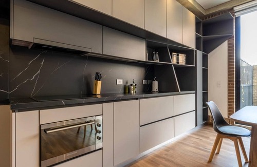 Chico Reservado Apartamento | w Monochrome Loft With Terrace in Parque 93