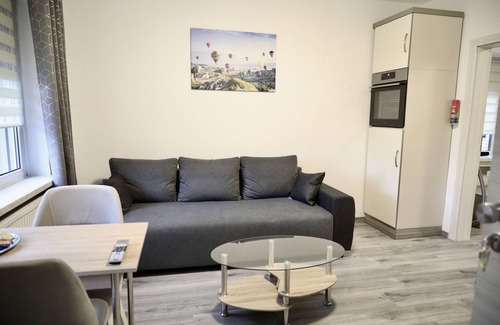 Hullhorst Apartamento | W2, Ferienwohnung mit Klimaanlage