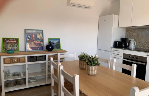 Palamos Apartamento | W213-AP. 2/4 PERS. A 100 M DE LA PLAYA DE LA FOSCA- VISTA MAR -TERRAZA Y PARKING