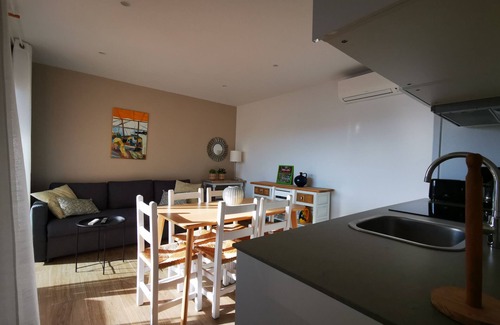 Palamos Apartamento | W213-AP. 2/4 PERS. A 100 M DE LA PLAYA DE LA FOSCA- VISTA MAR -TERRAZA Y PARKING