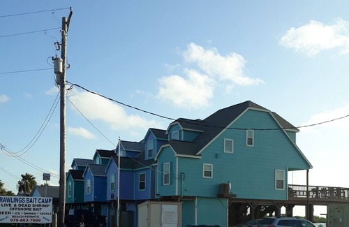 Matagorda Casa | ¡Tarifas reducidas fuera de temporada!/ ¡Despierta en el agua! Matagorda, Texas
