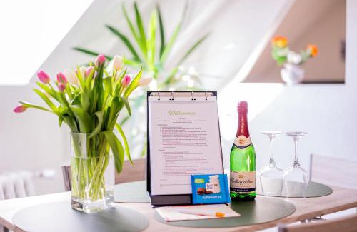 Sebnitz Apartamento | Waldblickwohnung mit schöner Terrasse und Kamin
