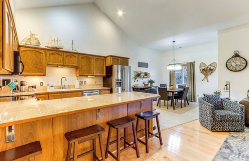 Coeur d'Alene Condominio | ¡NUEVO! Moderno Coeur D'Alene Condo, a pie del centro!