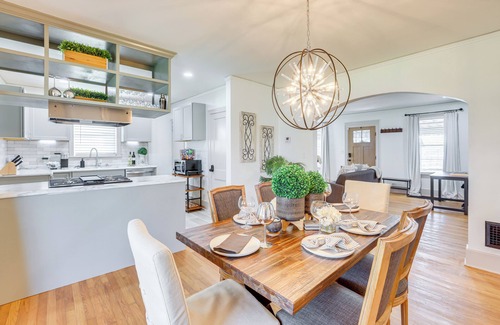Birmingham Cabaña | Walk to Amphitheater & Stadium: Home w/ Deck!