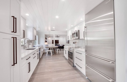 Jupiter Inlet Colony Casa | A pie de playa! Casa de lujo en la exclusiva isla de Júpiter. Piscina privada y spa