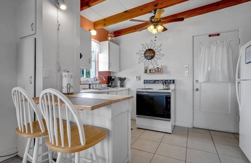 Flagler Beach Casa | Walk to Beach | Dog-Friendly Cottage | Ocean View | Garage Parking |Close to Downtown Flagler & Pier