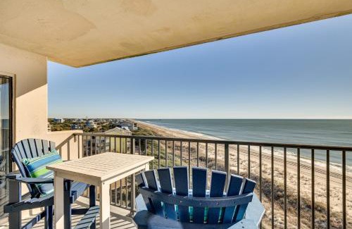 Emerald Isle Apartamento | Walk to Beach Emerald Isle Condo with Ocean View!