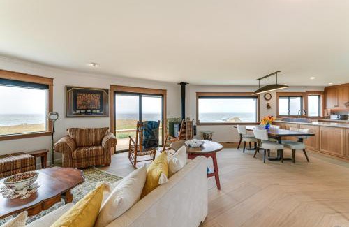 Caspar Casa | Walk to Beach Luxury Oceanfront Escape in Caspar