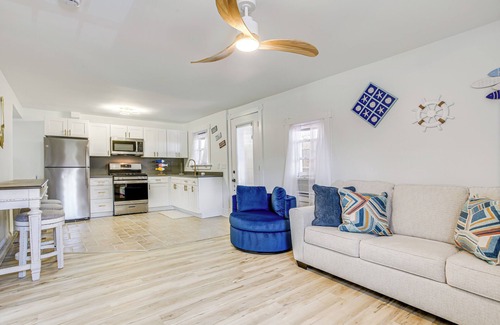 Somers Point Apartamento | Walk to Beach: Somers Point Apartment!