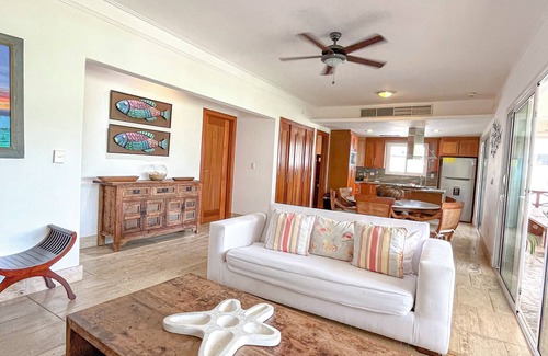 Portillo Apartamento | Walk to beach Suite w/ Balcony and Pool View in Las Terrenas