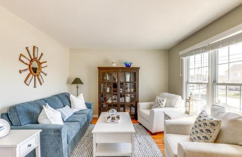 Mantoloking Casa | Walk to Beach Waterfront Mantoloking Gem with Deck!