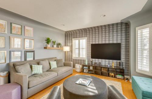 Whittier Casa | Walk to City Park Chic Home with Hot Tub and Yard