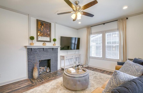 Cooper-Young Historic District Casa | Walk to Eats Midtown Memphis Home with Patio!