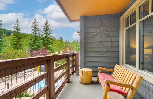 Copper Mountain Village Apartamento | Walk to Lifts Copper Mtn Condo in Center Village!