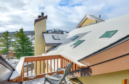 West Dover Apartamento | Walk to Mount Snow Resort Unit with Pool and Hot Tubs