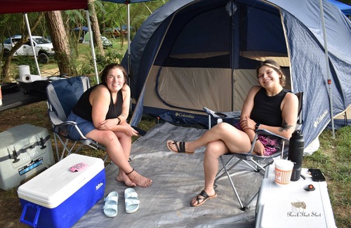 Cullman Alquiler De RV | Walk To ROCK THE SOUTH IN CULLMAN ALABAMA SHADED Tent Camping/Car Camping