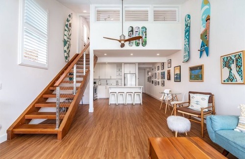 Kahuku Apartamento | Walk to the beach! North Shore Surf House